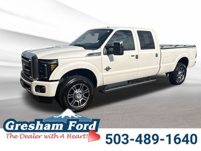 Used 2016 Ford F350 Platinum w/ FX4 Off-Road Package