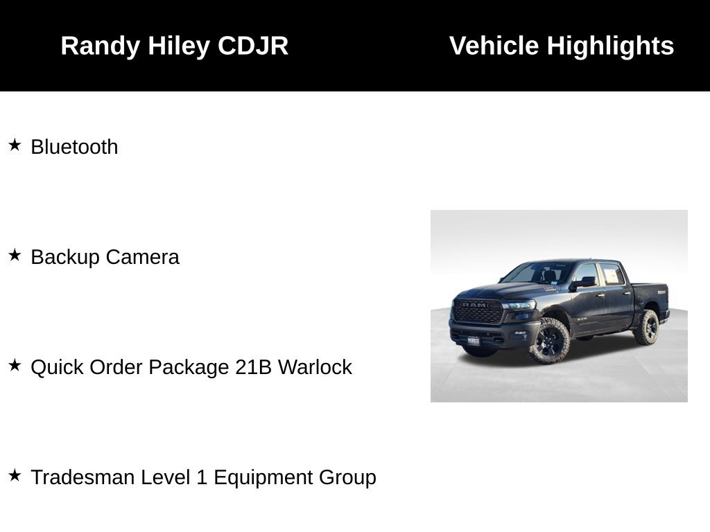 New 2026 RAM 1500 Warlock AWD/4WD image 5