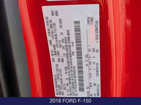 Used 2018 Ford F150 XLT w/ Equipment Group 301A Mid AWD/4WD image 28