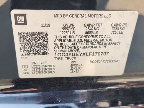 Used 2020 Chevrolet Silverado 3500 LTZ w/ LTZ Premium Package AWD/4WD image 35