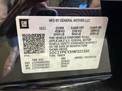 Used 2021 Chevrolet Silverado 2500 LTZ w/ LTZ Plus Package image 24