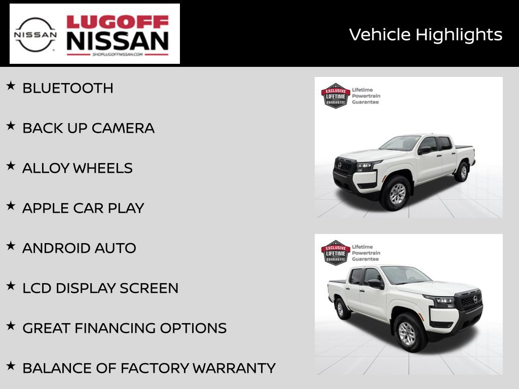 Certified 2026 Nissan Frontier S w/ S Utility Package AWD/4WD image 3