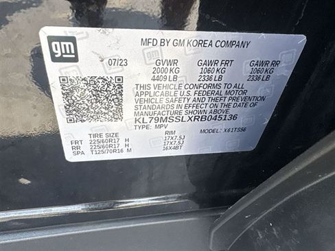 Certified 2024 Chevrolet TrailBlazer ACTIV w/ Convenience Package AWD/4WD image 33