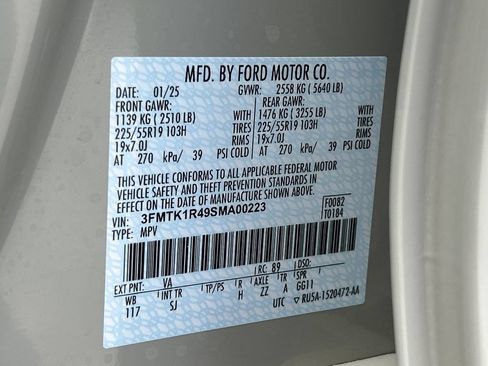 Used 2025 Ford Mustang Mach-E Select w/ Comfort Package Lite RWD image 31