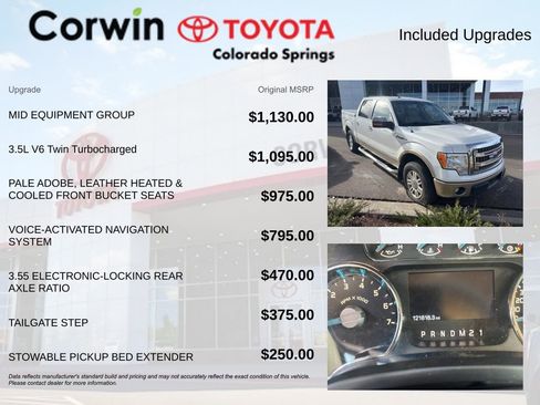 Used 2013 Ford F150 Lariat w/ Mid Equipment Group image 7