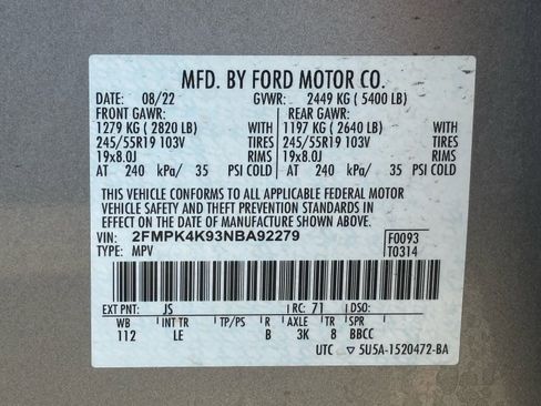 Used 2022 Ford Edge Titanium image 27