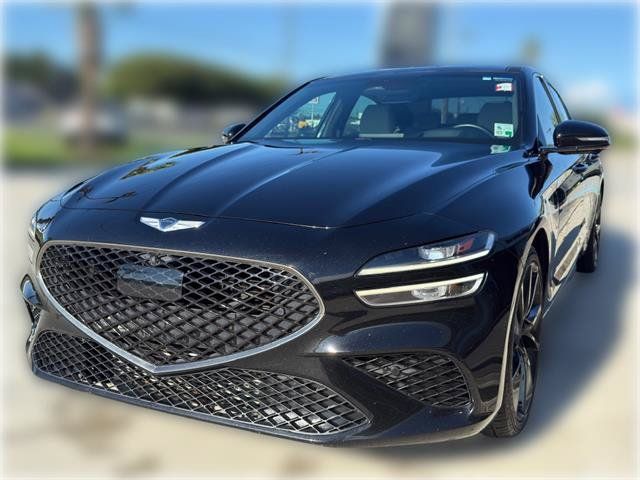 Used 2023 Genesis G70 3.3T w/ Sport Prestige Package RWD image 3