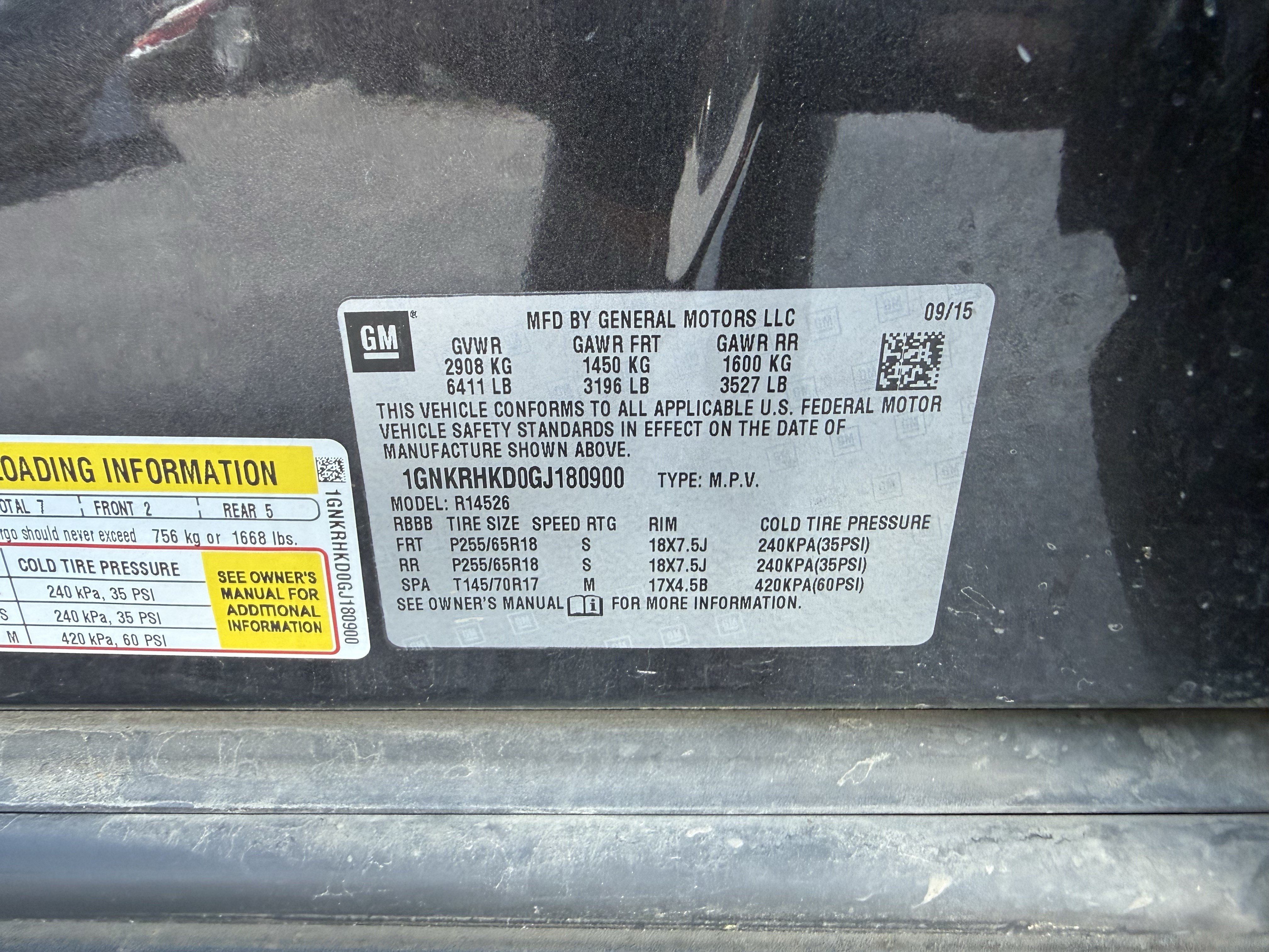 Used 2016 Chevrolet Traverse LT FWD image 17