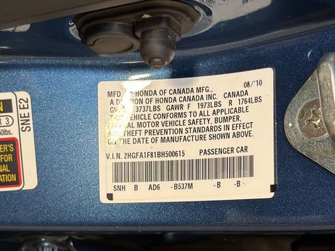 Used 2011 Honda Civic EX image 33