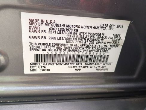Used 2015 Mitsubishi Outlander Sport ES image 28