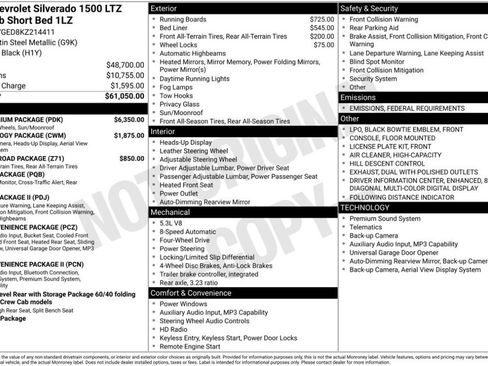 Used 2019 Chevrolet Silverado 1500 LTZ w/ LTZ Premium Package image 3