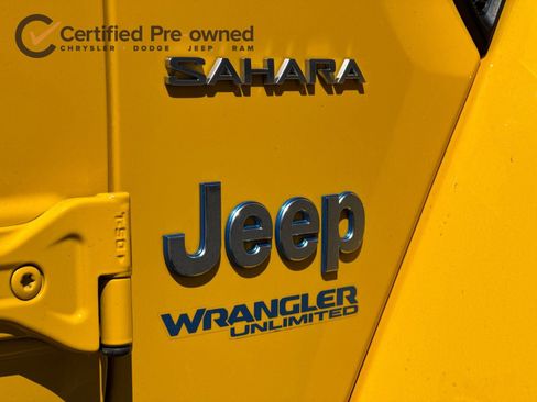 Certified 2021 Jeep Wrangler Unlimited Sahara AWD/4WD image 28