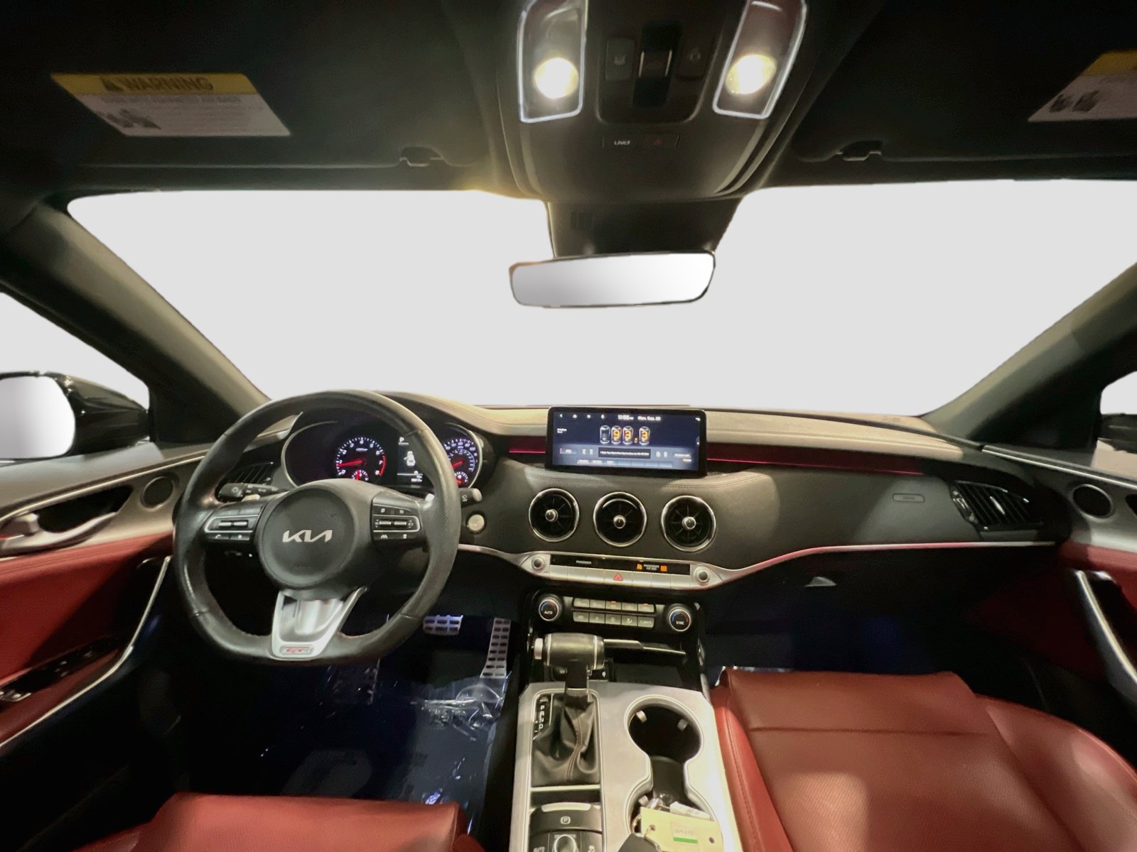 Used 2022 Kia Stinger GT1 w/ Red Interior Color Package RWD image 17