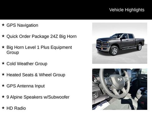 Used 2025 RAM 2500 Big Horn AWD/4WD image 8