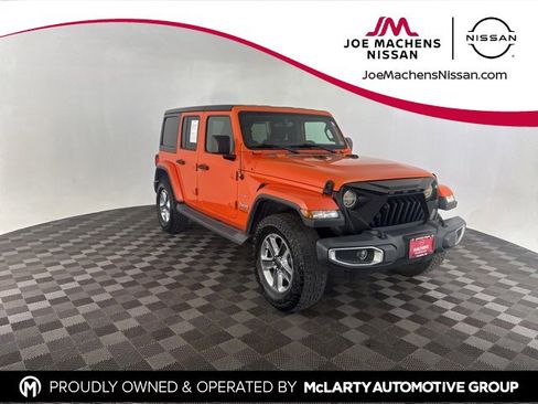 Used 2018 Jeep Wrangler Unlimited Sahara image 1