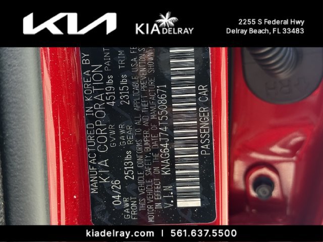 New 2026 Kia K5 GT-Line w/ GT-Line Premium Package AWD/4WD image 34