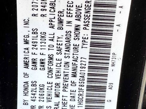 Used 2016 Honda Accord EX-L image 27