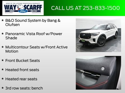 New 2025 Ford Explorer ST w/ Sun And Sound Package image 12