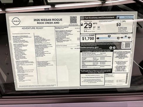 New 2026 Nissan Rogue SV w/ Rock Creek Premium Package AWD/4WD image 40