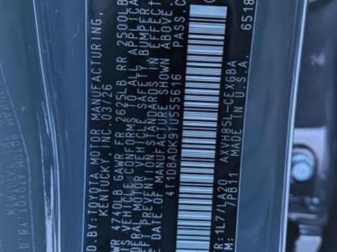 New 2026 Toyota Camry XLE image 17