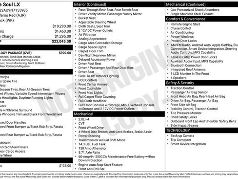 Used 2022 Kia Soul LX w/ Technology Package FWD image 2