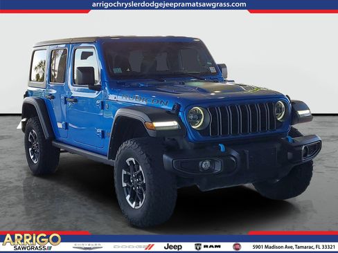 Certified 2024 Jeep Wrangler Unlimited Rubicon 4xe AWD/4WD image 1