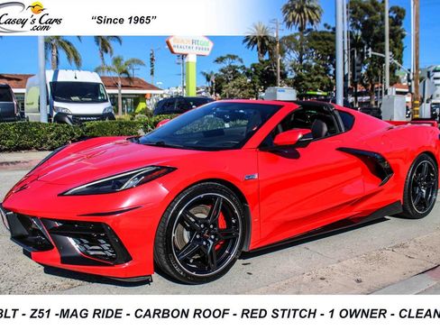Used 2020 Chevrolet Corvette Stingray Premium Cpe w/ 3LT Preferred Equipment Group image 1