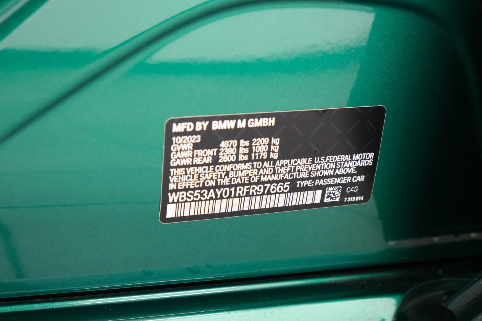 Used 2024 BMW M3 RWD image 34