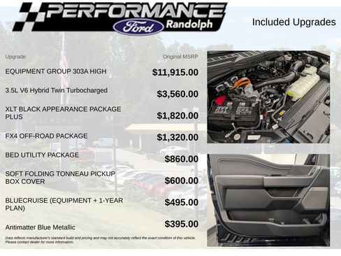 Used 2025 Ford F150 XLT w/ Equipment Group 303A High AWD/4WD image 6