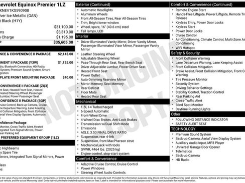 Used 2019 Chevrolet Equinox Premier image 12