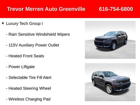 Used 2024 Jeep Grand Cherokee L Laredo w/ Luxury Tech Group I AWD/4WD image 26