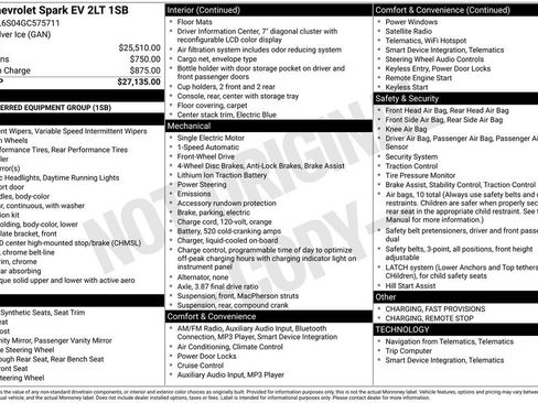 Used 2016 Chevrolet Spark LT image 37