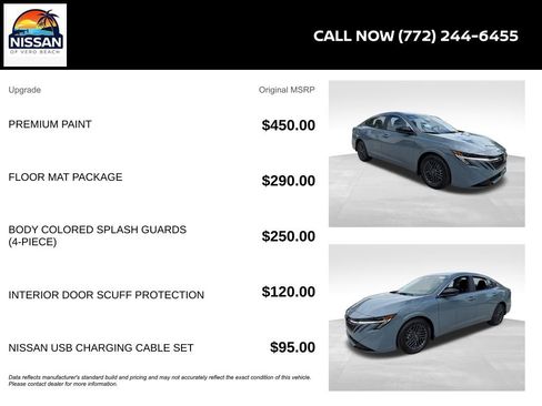 New 2026 Nissan Sentra SV w/ Floor Mat Package FWD image 6