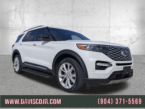Used 2022 Ford Explorer Platinum w/ Technology Package AWD/4WD image 1