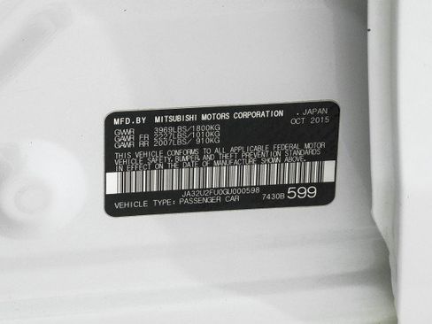 Used 2016 Mitsubishi Lancer ES FWD image 51