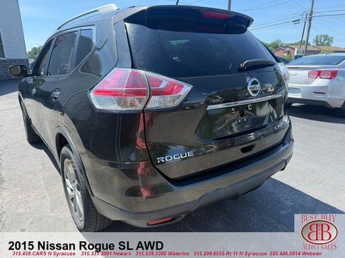 Used 2015 Nissan Rogue SL w/ SL Premium Package AWD/4WD image 5