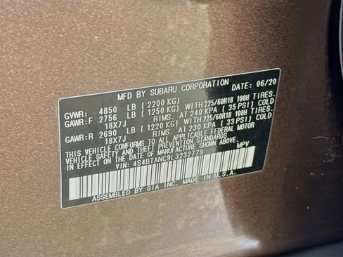 Used 2020 Subaru Outback Limited w/ Popular Package #2 AWD/4WD image 38
