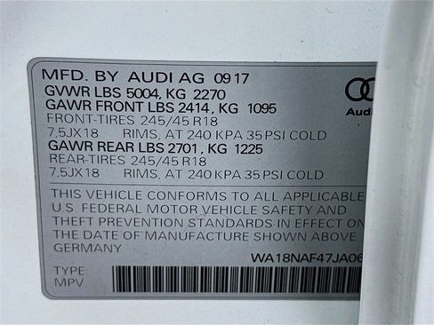 Used 2018 Audi A4 2.0T allroad Premium Plus image 32