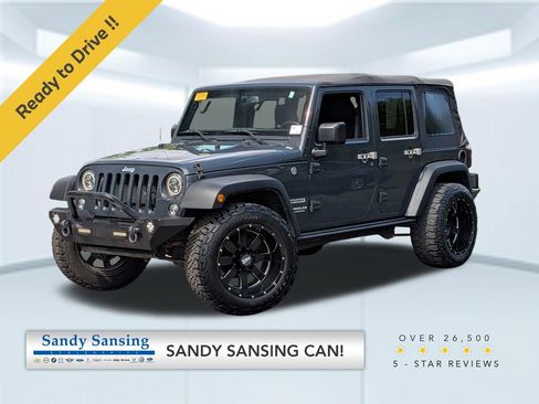 Used 2017 Jeep Wrangler Unlimited Sport w/ Quick Order Package 24S AWD/4WD image 1