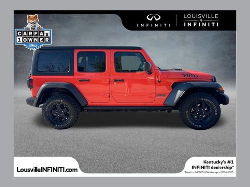 Used 2023 Jeep Wrangler Unlimited w/ 8.4" Radio Group AWD/4WD image 1