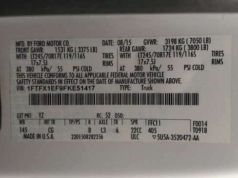Used 2015 Ford F150 XL w/ Equipment Group 101A Mid AWD/4WD image 33
