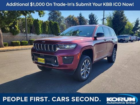 Used 2021 Jeep Grand Cherokee L Overland w/ Luxury Tech Group IV image 1