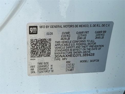 New 2026 Chevrolet Equinox LT w/ Convenience Package II image 17