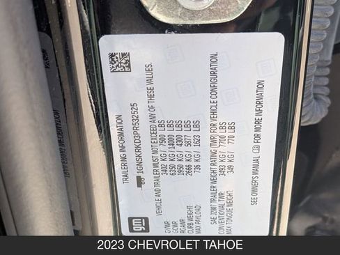 Used 2023 Chevrolet Tahoe RST w/ Luxury Package AWD/4WD image 33