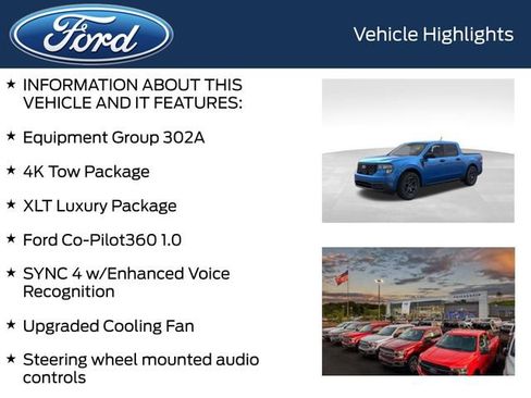 New 2025 Ford Maverick XLT w/ XLT Luxury Package image 4