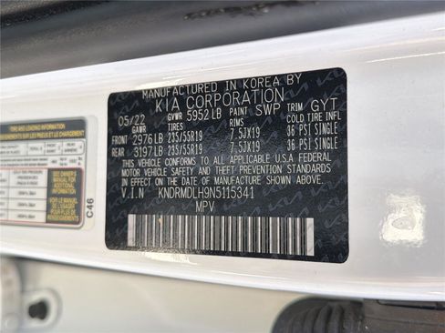Used 2022 Kia Sorento SX Prestige w/ Panoramic Sunroof Package AWD/4WD image 37