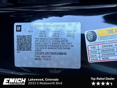 Used 2019 Chevrolet Camaro SS image 28