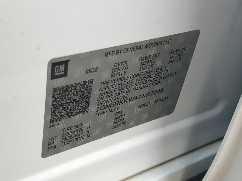 Used 2018 Chevrolet Traverse Premier w/ Driver Confidence II Package FWD image 36