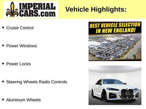 Used 2023 BMW 430i Convertible w/ M Sport Package RWD image 8