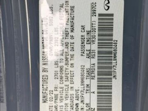 Used 2022 INFINITI Q60 Red Sport 400 w/ Carbon Fiber Package image 16